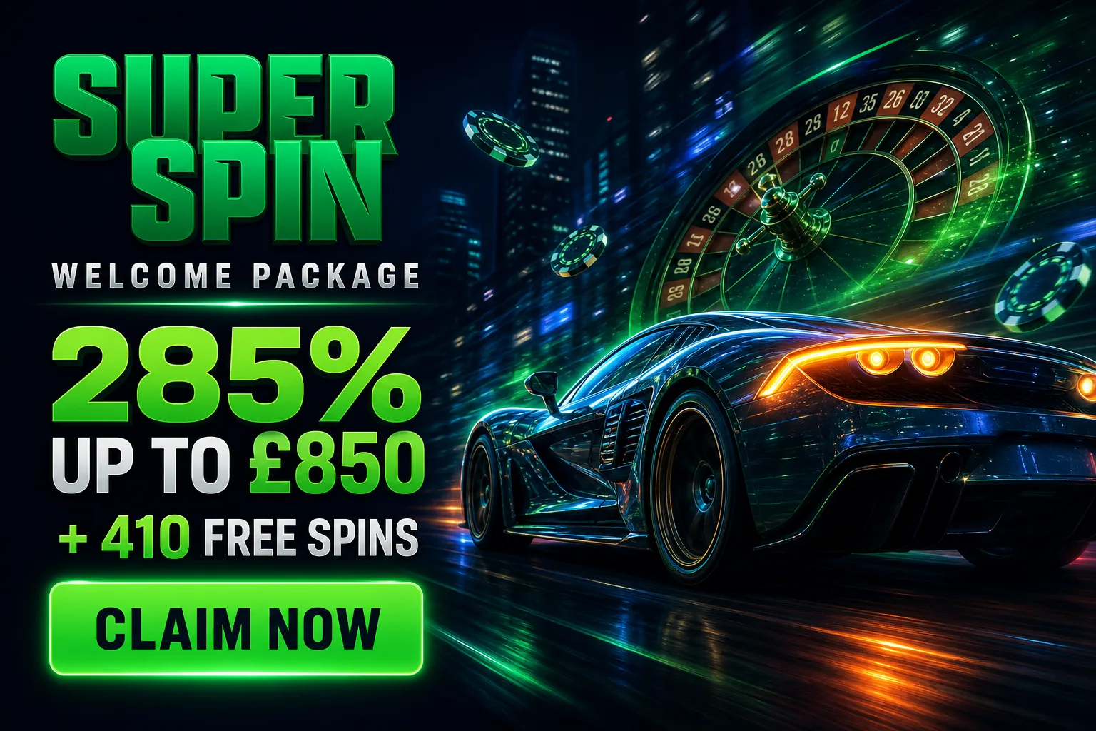 Super Spin casino promotion